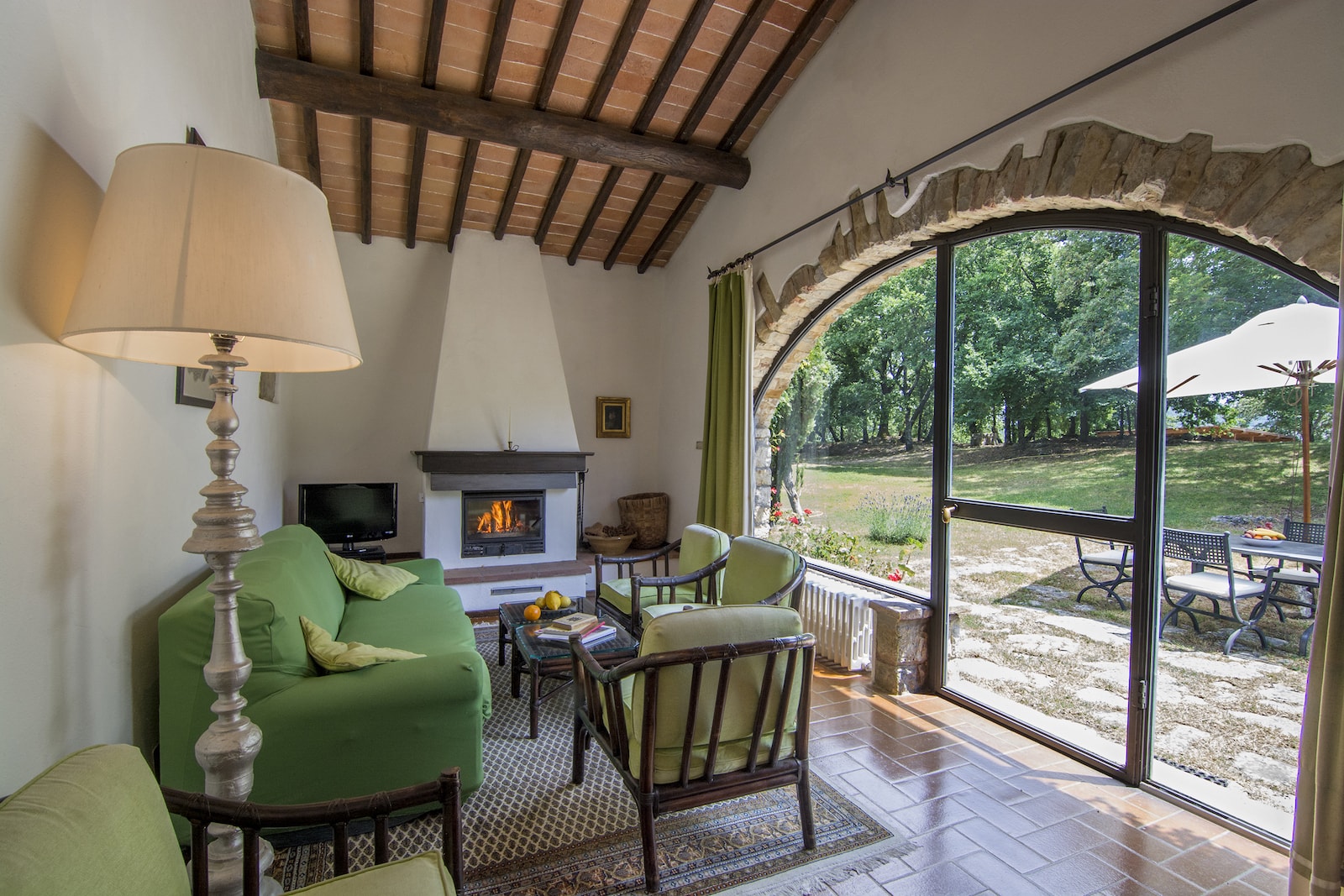 Appartamento con piscina sulle colline del Chianti